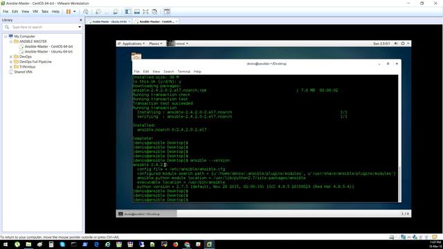 FDS-00003 | Ansible | 2 - Установка на Ubuntu и CentOS