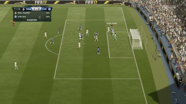 FIFA 17 Hazard, еще один классный гол в онлайн