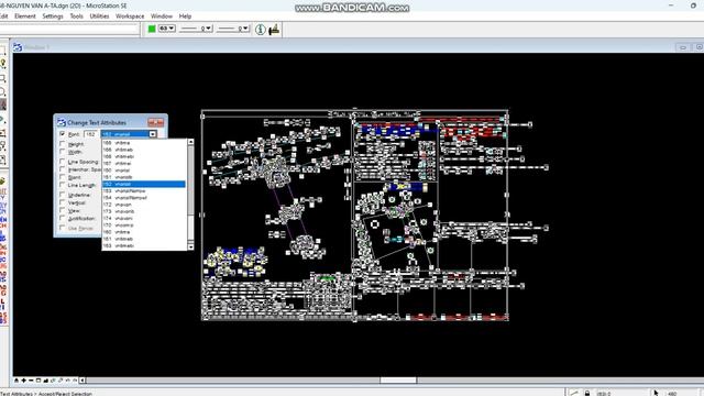 Chuyển file bản đồ định dạng *DWG sang *DGN chuẩn font, đúng tọa độ - tiếp theo