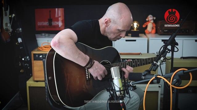 Gibson J-45 Standard acoustic guitar. Tones from Gibsons Workhorse.