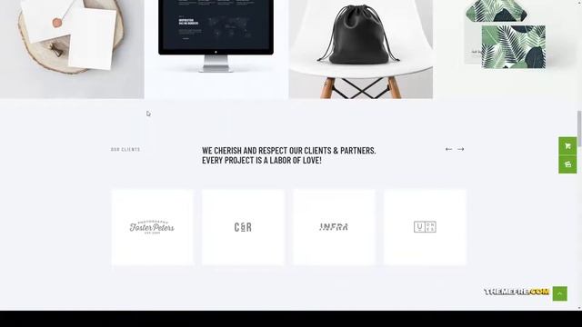 Artrium Creative Agency and Web Studio WordPress Theme design bureau web design Yurina
