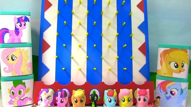 Squishy Pony Disk Drop Game