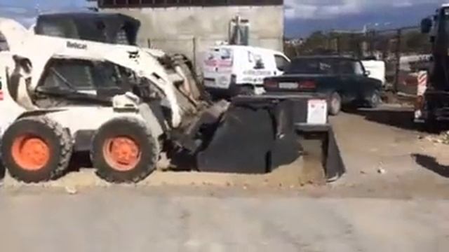 Дисковая бара (траншеекопатель) Bobcat