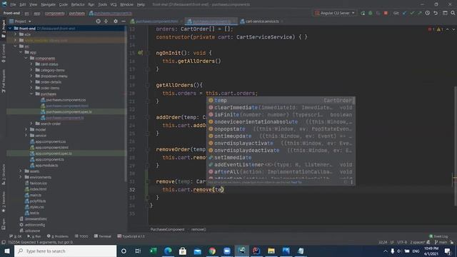 Remove Order