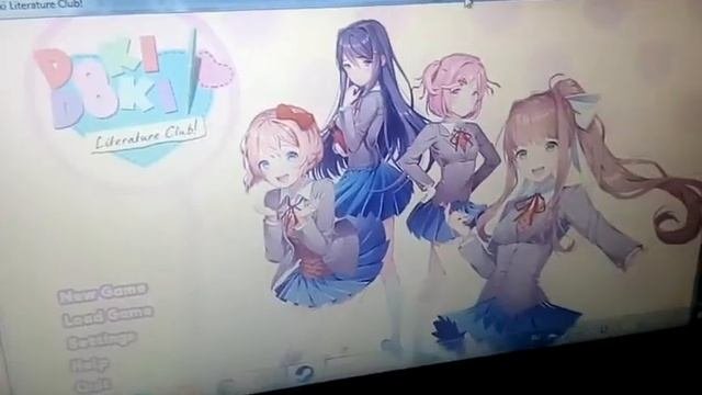 Быстрая концовка DOKI DOKI LITERATURE  CLUB