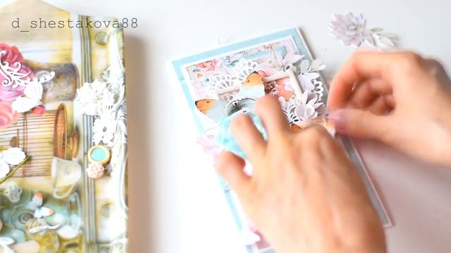 Мастер класс. Открытка с клапаном