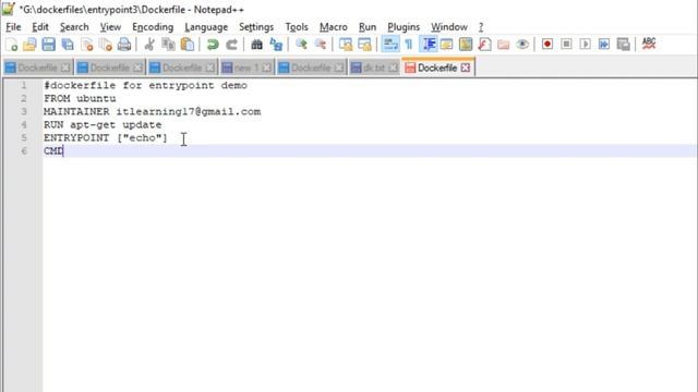 #25 Dockerfile RUN vs CMD vs ENTRYPOINT Instructions | #VERY IMPORTANT FOR BEGINNER | NoTOPaidCours