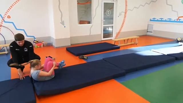 Ольгинская гимназия. Урок физкультуры 4 класс