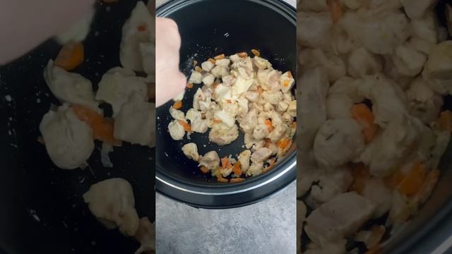 Вкуснейший и простой обед за 20 минут в мультиварке #shorts