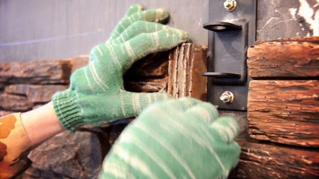 Укладка декоративного искусственного камня в квартире