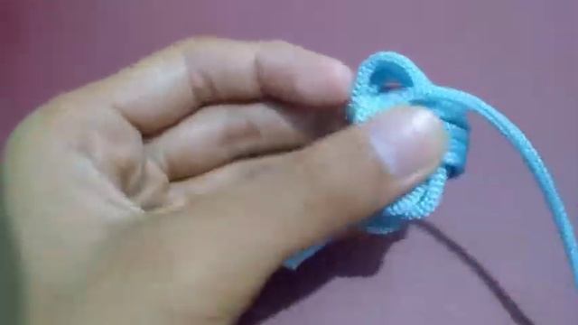 Cara membuat mainan kucing berbentuk bola || kerajinan tali kur