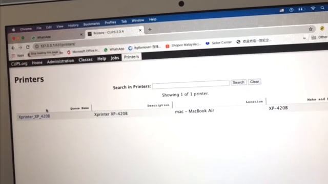 Xprinter XP-420B Mac Driver InstallationSetup  Printing Setting Shopee