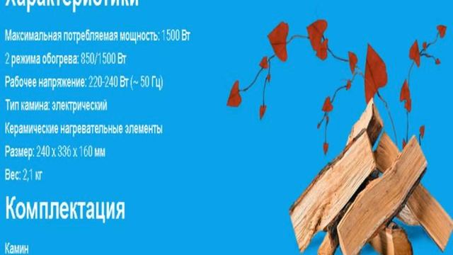 Электрокамины С Эффектом Живого