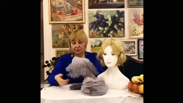 Как из одного шифоновое шарфика сделать себе 2 шляпки .