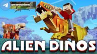 Minecraft Bedrock DLC Alien Dinosaurs