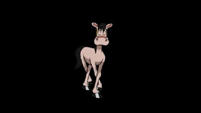 футаж осел