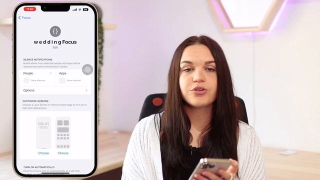 How to Setup Focus on iPhone // iOS 16 ? Now with CUSTOM WALLPAPERS!