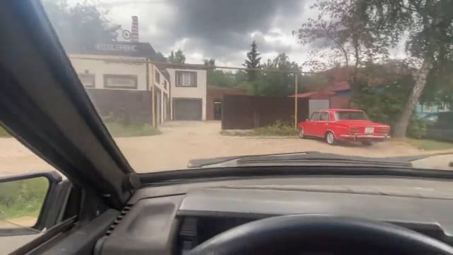 Толкаем ваз 2109 в автосервис