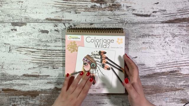 Хобби-влог от 27.03. Прогулка в арт магазине, раскраска Coloriage Wild, Caran D'Ache Luminance.