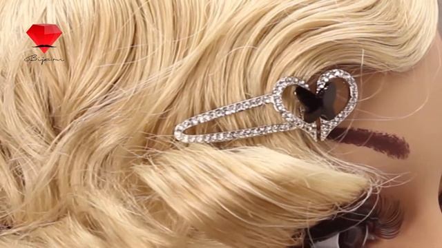 Bije.ru: Заколка с кристаллом Swarovski в форме бабочки Cecilie (Сесилье)