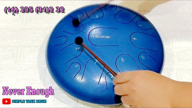 Never Enough (The Greatest Showman Ost)  - Simple Tank Drum Cover With Tabs