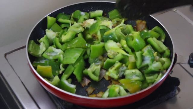 Capsicum Masala Fry