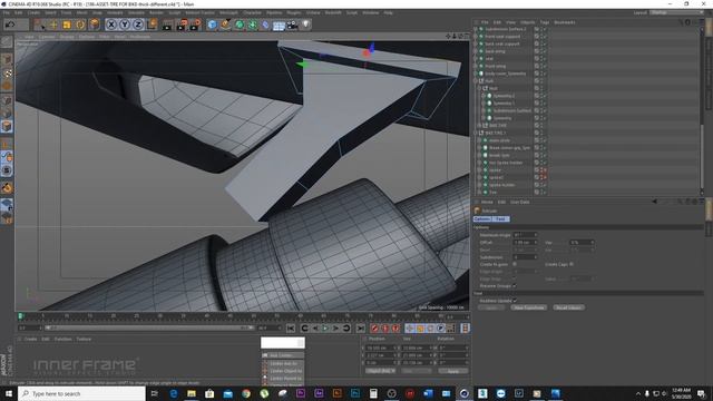 IFVFX MOTORBIKE MODELING IN CINEMA 4D TUTORIAL PROMO