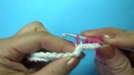 Зигзаг крючком Узор тунисского вязания 20