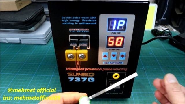 SUNKKO 737G 220 V Profesyonel Nokta Kaynakçı Inceleme Kullanım Detayları