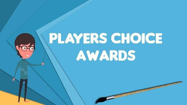 What is Players Choice Awards?, Explain Players Choice Awards, Define Players Choice Awards