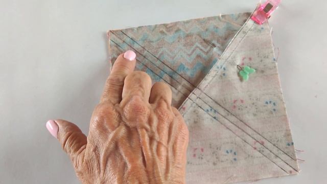 Cómo hacer el Bloque de Patchwork Reloj de Arena  Tutorial paso a paso