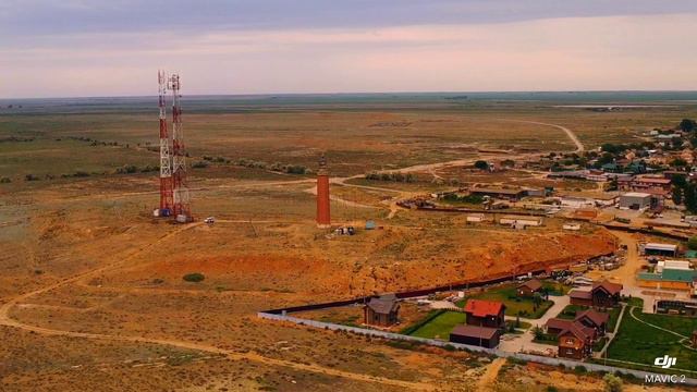Заброшенный Петровский маяк в Астраханской области