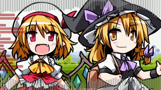 Yellow Devil - Yellow Bird Touhou Vocal Mix  but Marisa and Flandre sing it - FNF Covers