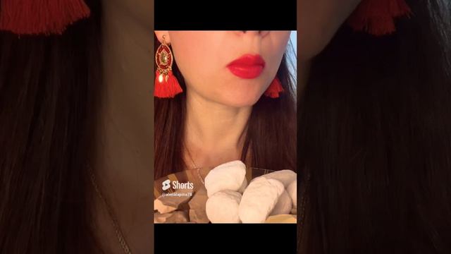 ASMR crunch of Blue Uzbek_ Голубая Узбечка💥 #asmr #satisfying #crunchy #eatingsounds #relax #clay