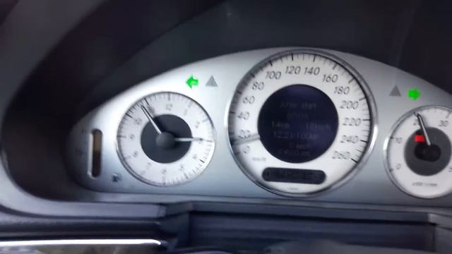 Mersedes e211 0-100 2.7 cdi