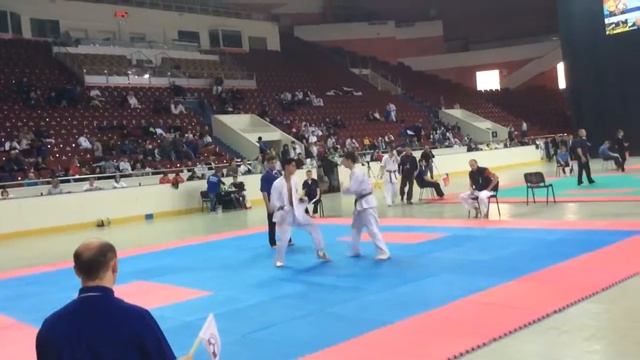 Чемпионат ИКО Мацушима. 1й бой