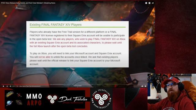 Did FFXIV mess up with XBOX Beta?