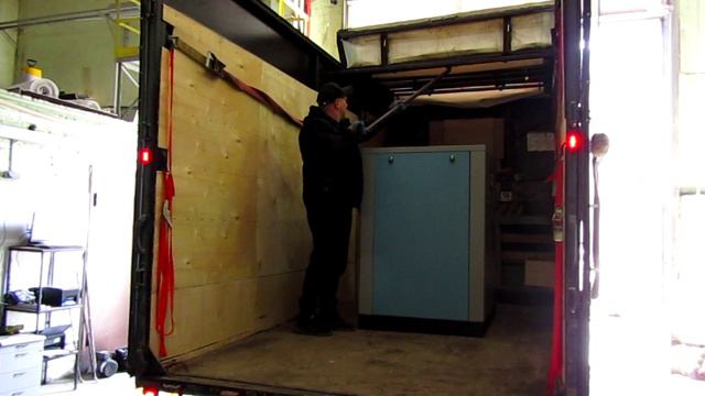 Отправка винтового компрессора с ременным приводом Spitzenreiter