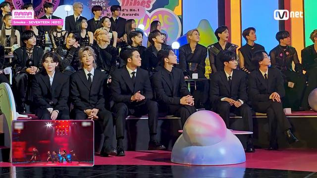2023MAMA SEVENTEEN 세븐틴 REACTION CAM Smoke