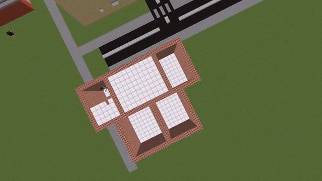 Майнкрафт. Школа в городе (3 часть) Timelapse