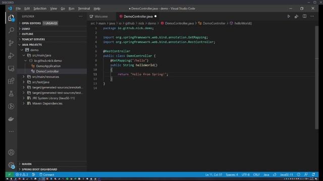 Intro to Java Spring Boot API servers