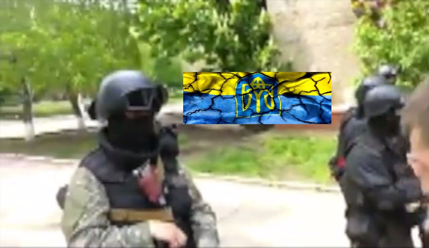 🔴👉Краматорск-2014, местные жители встречают украинских силовиков скандируя «Фашисты, фашисты!!!»🔴