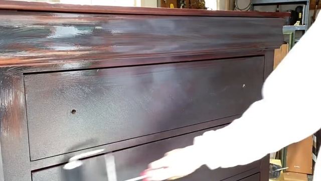 Streak Free Dark Finish - No brushstrokes- furniture flip faster w/these techniques ? ?