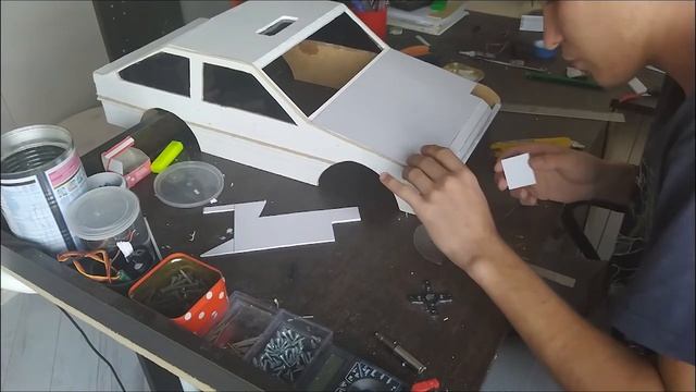 #2 Самодельная TOYOTA AE86(TRUENO) на базе Remo Hobby 9emu