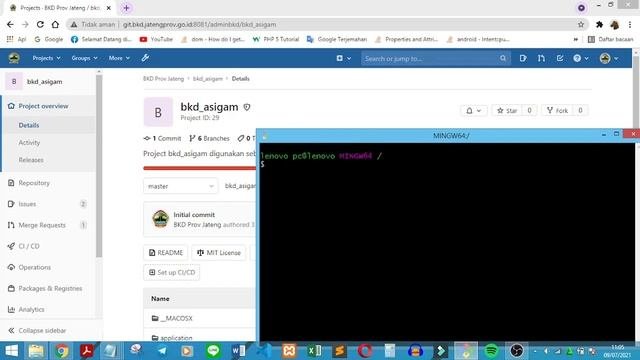 Pengenalan Aplikasi GitLab Pemprov Jateng