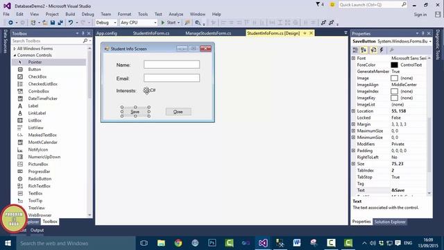 P2 C Database Tutorial In Urdu - Saving CheckBox Value In Database