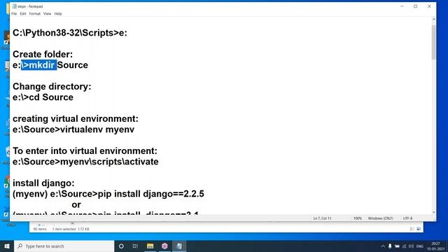 DJANGO with REAL TIME PROJECT tutorials || Demo - 2 || by Mr. Wilson On 15-01-2021 @8PM