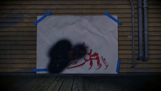 inFamous Second Son - Stencil Art - Claw and Order