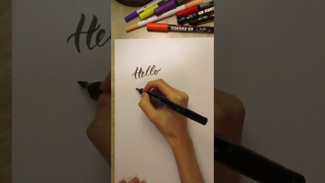 Lettering Hello  May #lettering #леттеринг  #handwriting #calligraphy
