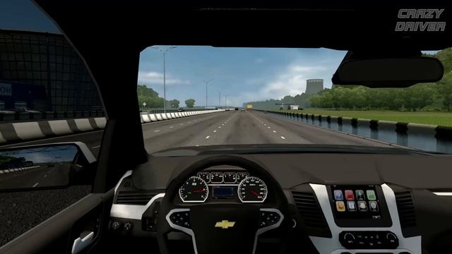 Chevrolet Tahoe 2015 | FAST DRIVING | City Car Driving